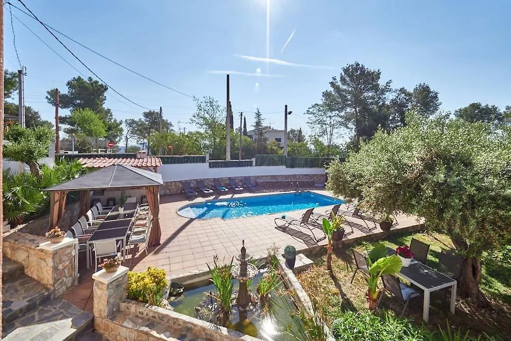 Villa Lluna En Olivella, Sitges, Barcelona Spain